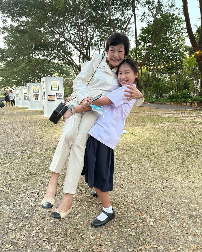 คุณแม่งามทิพย์ น้องวันใหม่