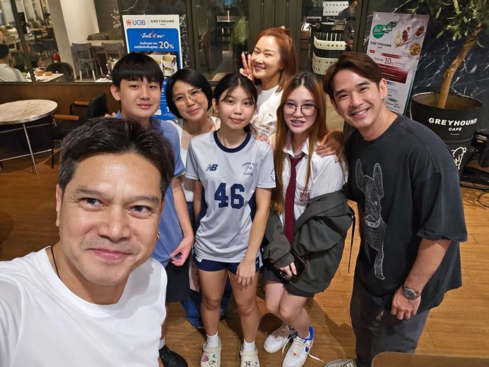  น้องสมใจ ลูกสาว เต๋า สมชาย เสิร์ฟลูกวอลเลย์บอลสุดเฉียบ 