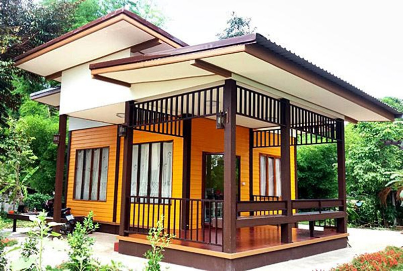 บ้านชั้นเดียว 1 ห้องนอน