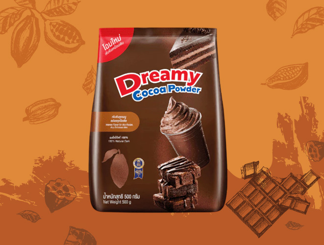Dreamy ผงโกโก้ ยี่ห้อไหนดี ผงโกโก้ ทำเครื่องดื่มและทำขนม