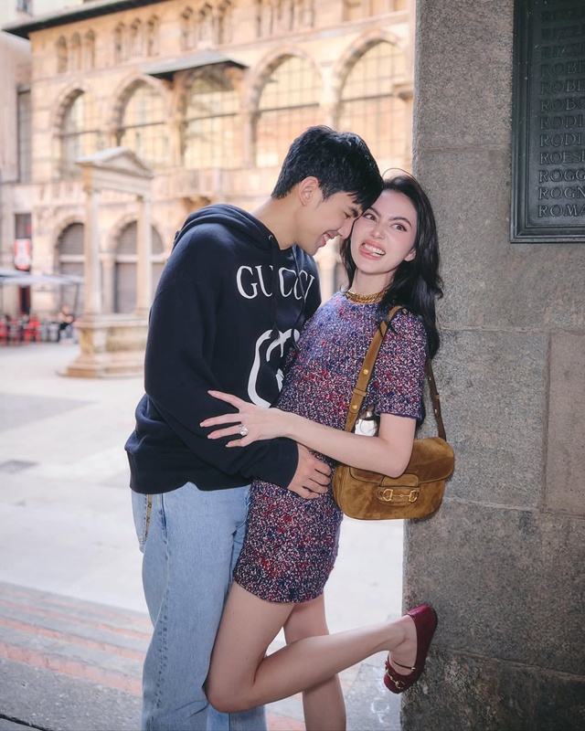 ใหม่ ดาวิกา - เต๋อ ฉันทวิชช์ สวีตหวานกลางมิลาน อิตาลี 