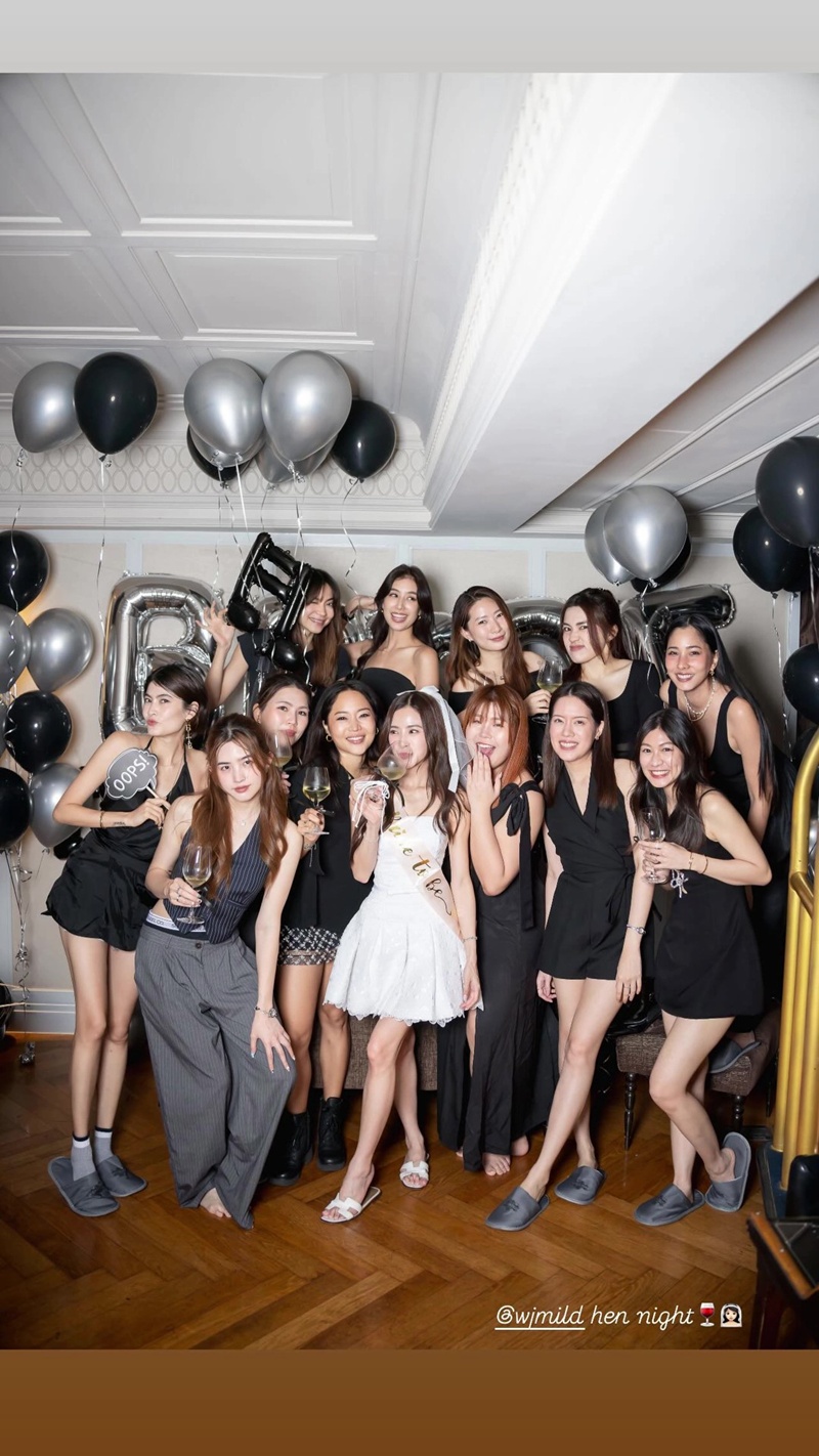 เพื่อน ๆ รวมตัวจัดปาร์ตี้สละโสด มายด์ ลภัสลัล