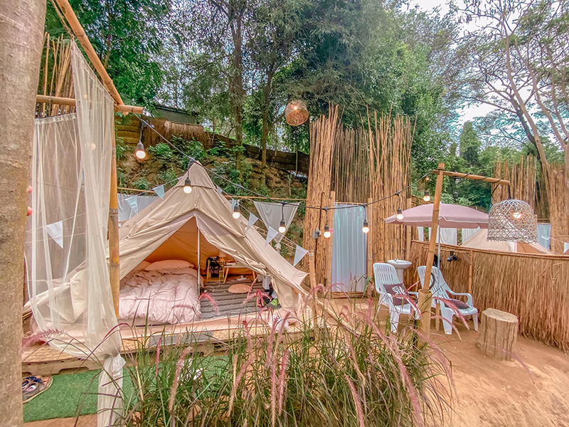 Honeymoon Camping ที่พักริมน้ำ