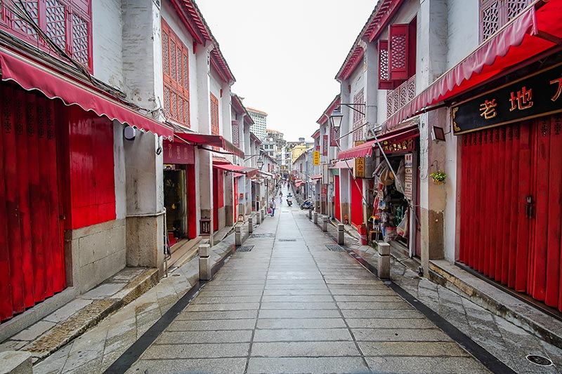 Rua da Felicidade ที่เที่ยวมาเก๊า