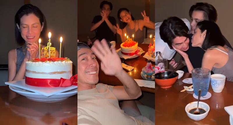 ปิ่น เจ ฉลองวันเกิด พร้อมหน้าลูก ๆ