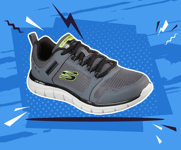 รองเท้าออกกําลังกาย Skechers Track Sport Shoes - 232001-CCBK