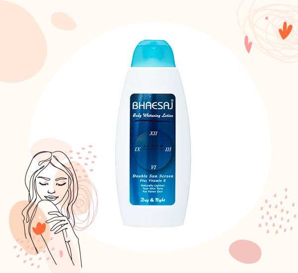 Bhaesaj Body Whitening Lotion Double Sun Screen ครีมบํารุงผิวกาย