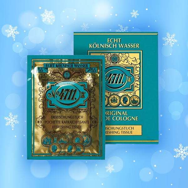 ทิชชู่เปียกสูตรเย็น 4711 Original Eau de Cologne Refreshing Tissue