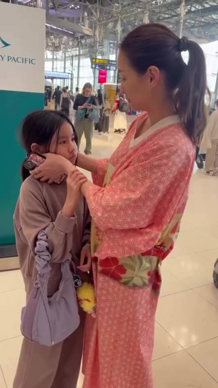 ต่าย ชุติมา มาส่ง น้องพิพิม