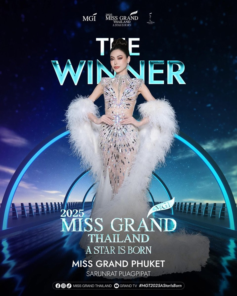 กชเบล ศรัณย์รัชต์ สู่ผู้ชนะ Miss Grand Thailand 2025