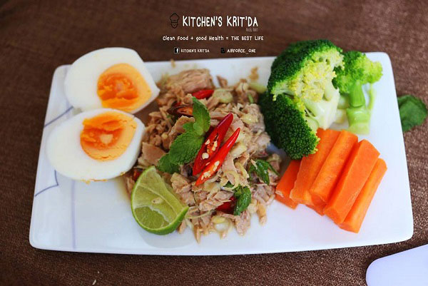 ยำตะไคร้ทูน่า