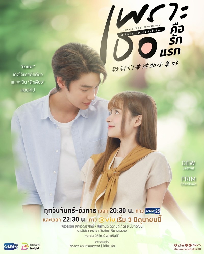 เพราะเธอคือรักแรก A Love So Beautiful