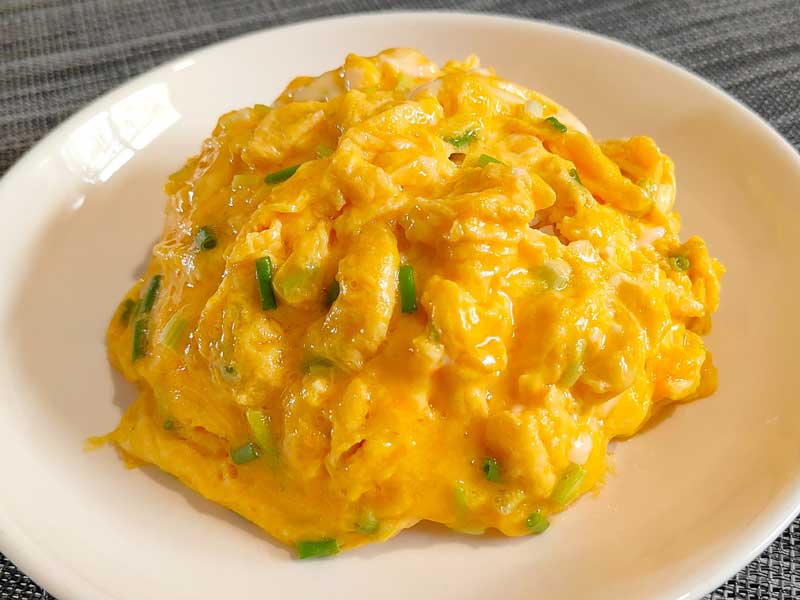 วิธีทำข้าวไข่ข้น