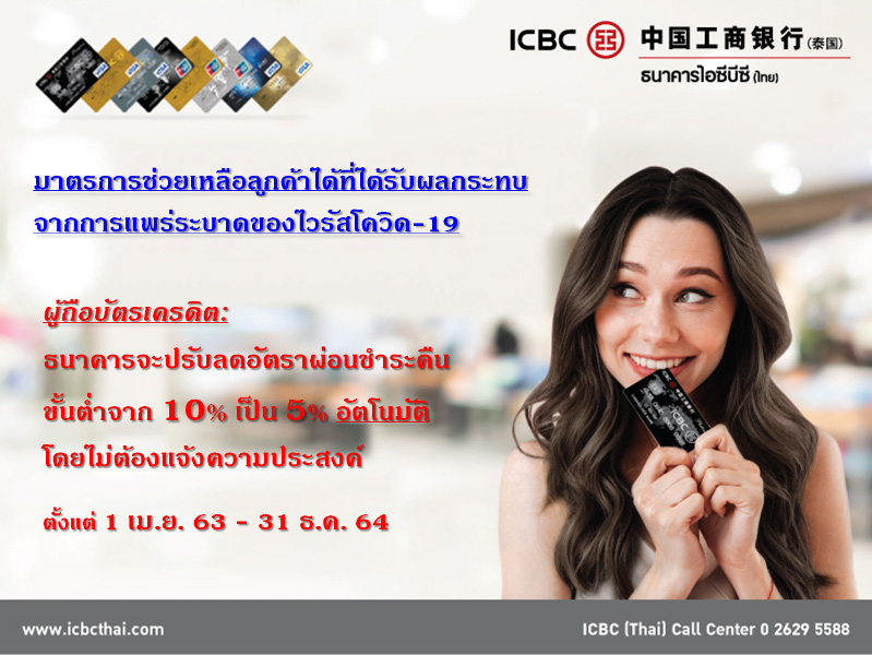 พักหนี้-ลดดอกเบี้ยบัตรเครดิต