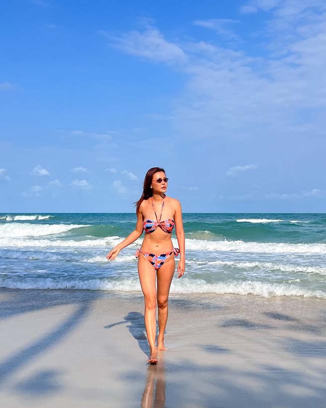 เก๋ ชลลดา สาดซีนแซ่บ ในวัย 47 กะรัต ต้อนรับฤดูร้อน