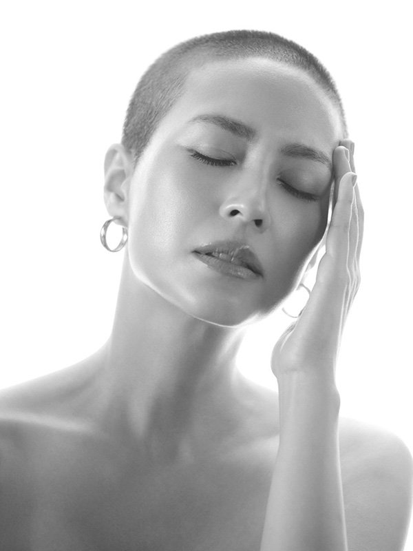 จุ๋ย วรัทยา โกนผมทั้งหัว