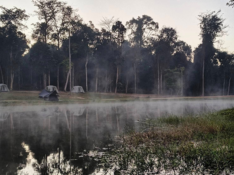 ปางอุ๋งขอนแก่น ลานกางเต็นท์ตาดฟ้า อุทยานแห่งชาติภูเวียง