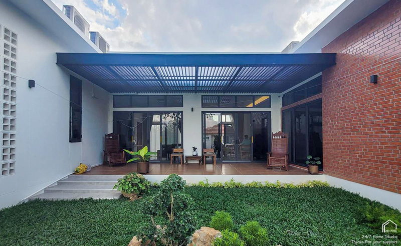สร้างบ้านชั้นเดียวให้พ่อ-แม่