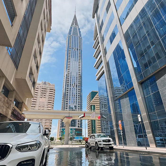 น้ำท่วมที่ดูไบ 