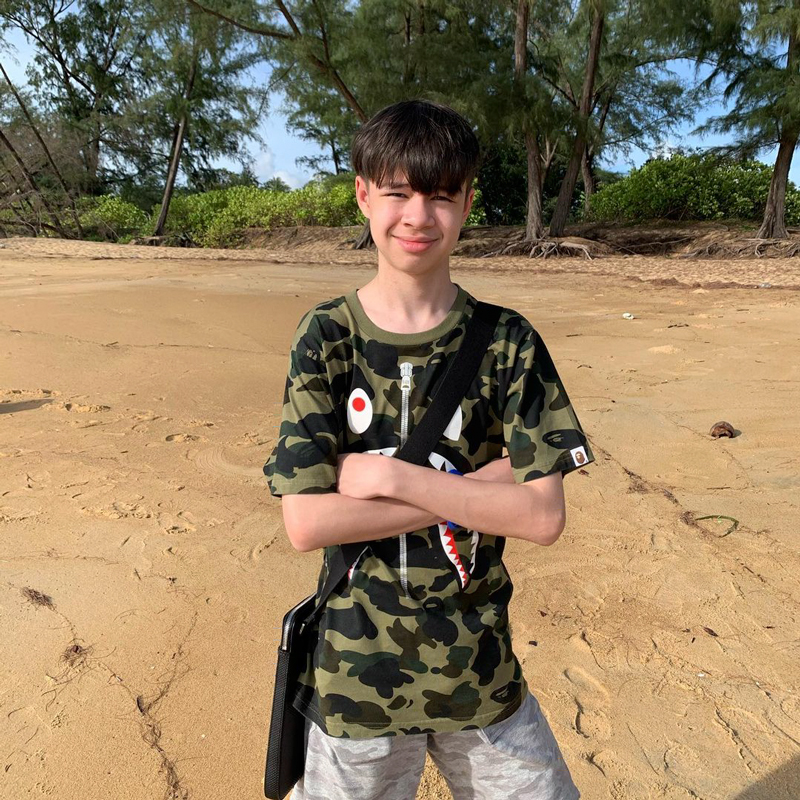 น้องพอล ลูกชาย ปู มัณฑนา