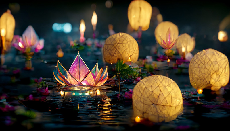 ลอยกระทงสุโขทัย 2565