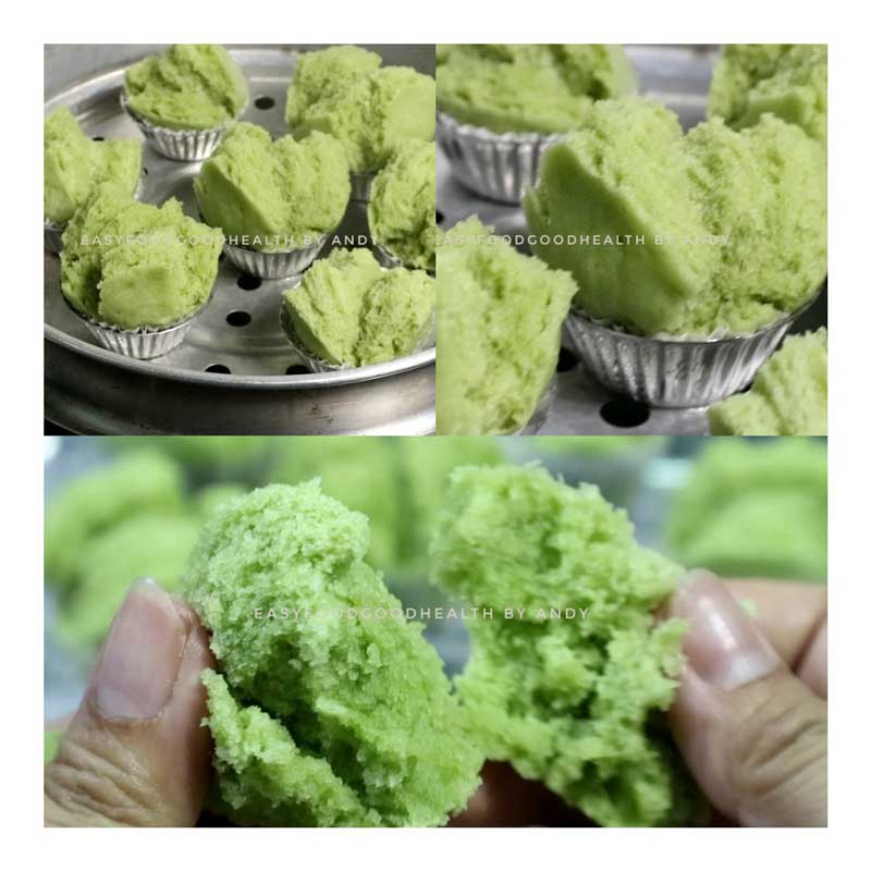 เค้กนึ่งชาเขียว