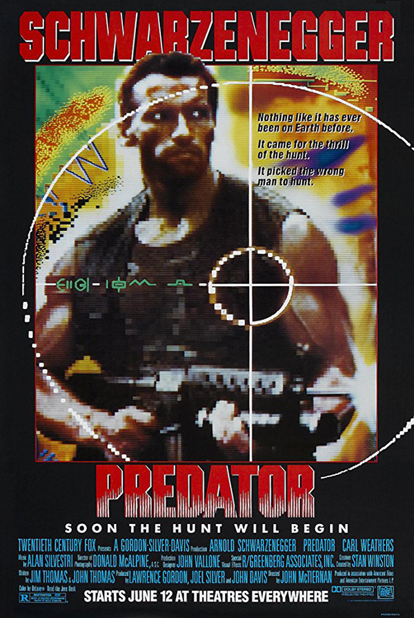 จักรวาล Predator ไทม์ไลน์ดูหนังพรีเดเตอร์ หนัง Predator (1987) โปสเตอร์