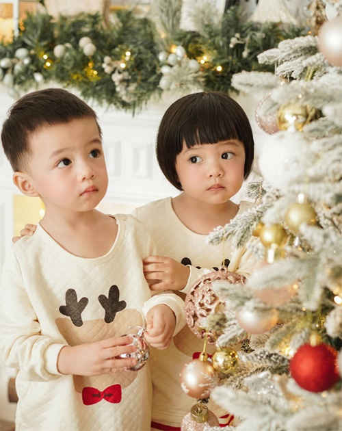 น้องโอบ-น้องอารี ลูกแฝดดารา
