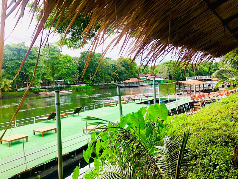ที่พักกาญจนบุรี ริมน้ำ