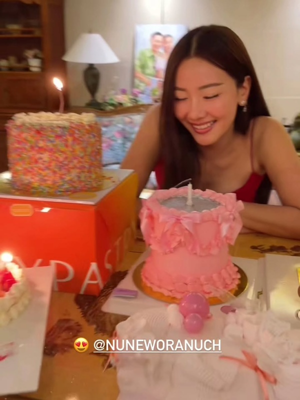 นุ่น วรนุช ฉลองวันเกิด 45 ปี 