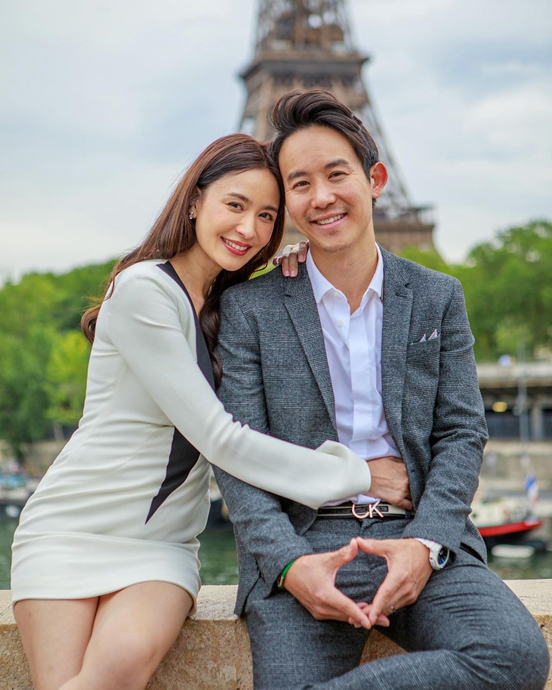 พี่แก๊ป ขอ เบนซ์ ปุณยาพร แต่งงานที่ปารีส