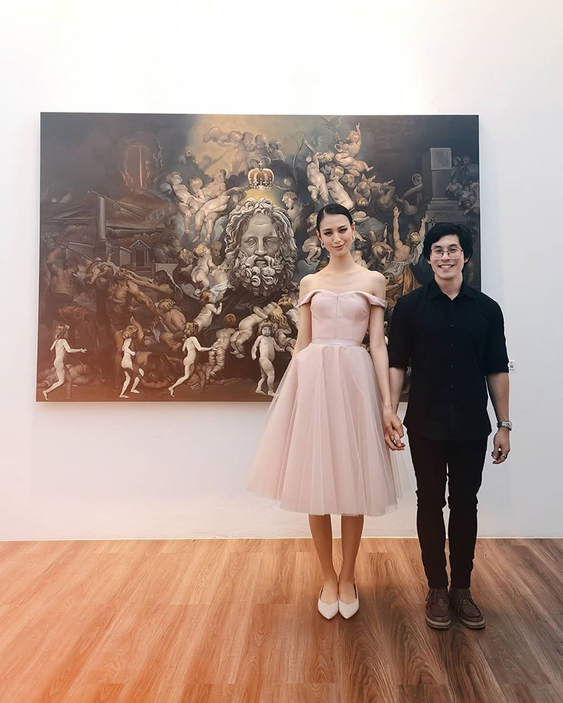 เฌอเอม ชญาธนุส - แฟนหนุ่ม