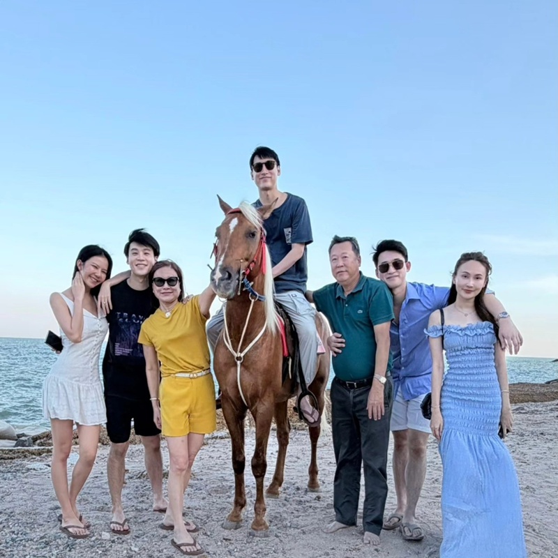 จ๊ะ นงผณี เที่ยวปีใหม่กับครอบครัว บิ๊ก อชิรพล