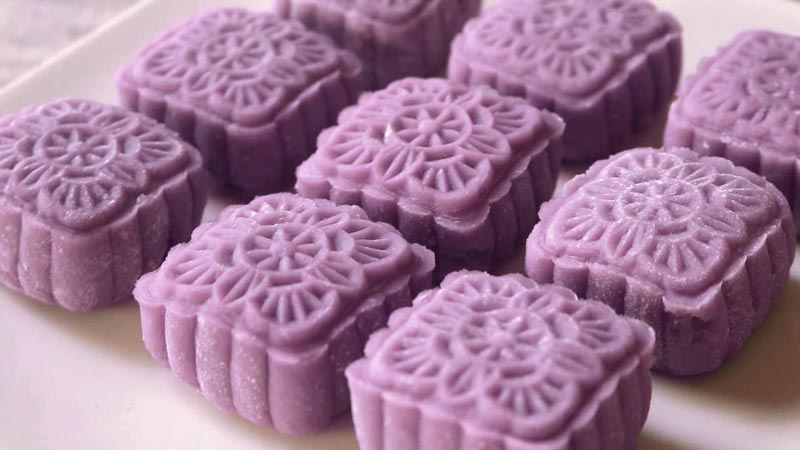 บัวหิมะมันม่วง