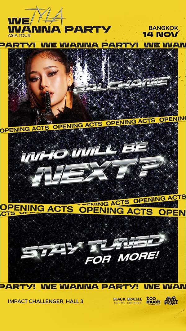 TYLA WE WANNA PARTY ASIA TOUR in Bangkok