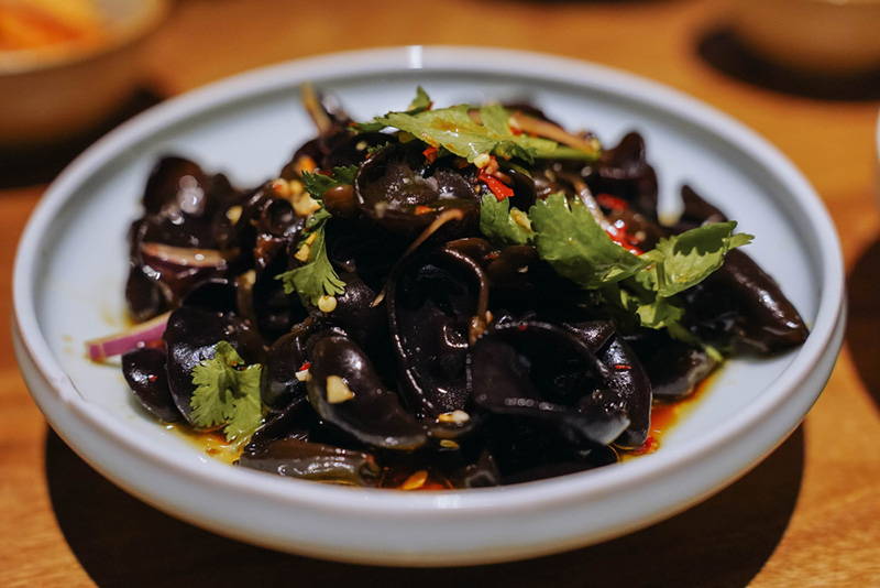 สูตรยำเห็ดหูหนูสไตล์จีน เมนูยำ เมนูเห็ดหูหนู อาหารเพื่อสุขภาพ สูตรอาหาร