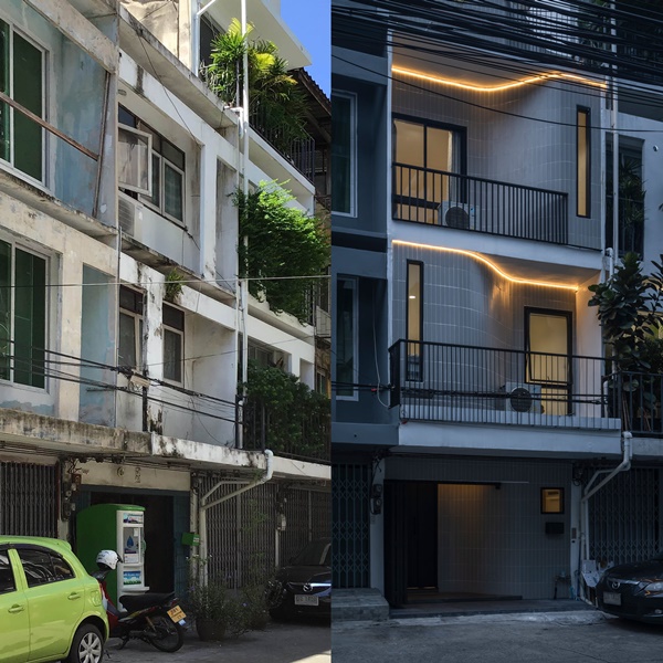 รีโนเวทตึกแถว 3 ชั้น
