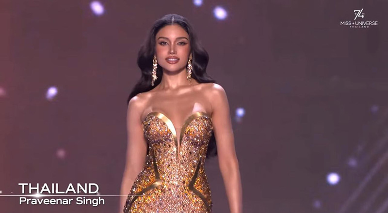 วีนา ปวีนา รอบพรีลิม Miss Universe 2025