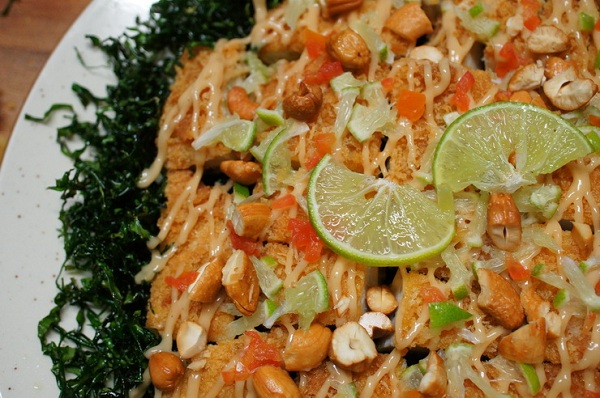 ไก่ทอดกรอบซอสครีมมะนาว 