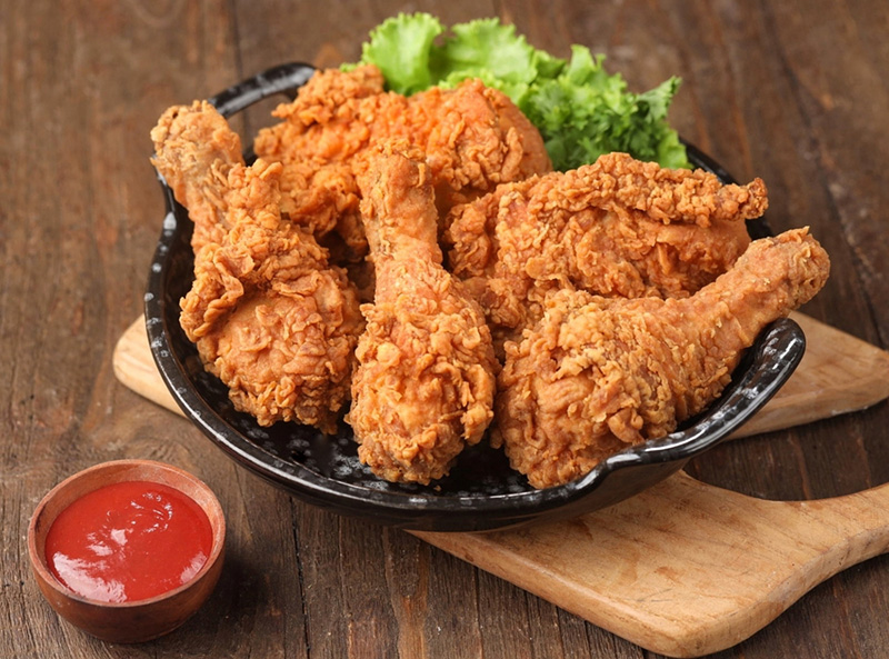 น่องไก่ชุบแป้งทอด รวมสูตรเมนูชุบแป้งทอด เมนูอาหารว่าง ของกินเล่น สูตรอาหาร