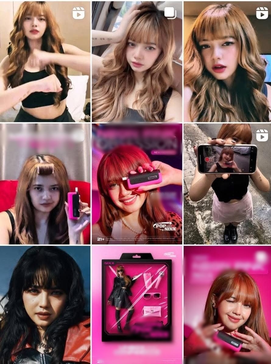 สาวอินโดฯ หน้าคล้ายลิซ่า