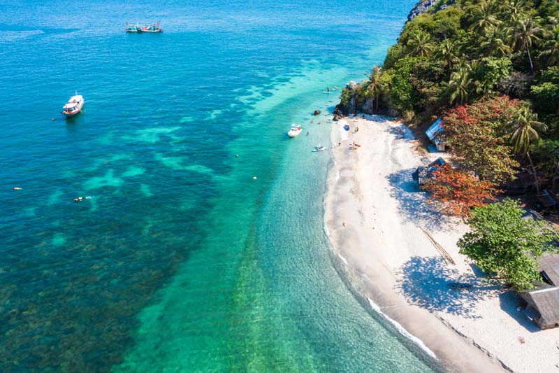 เกาะรังกาจิว หมู่เกาะชุมพร