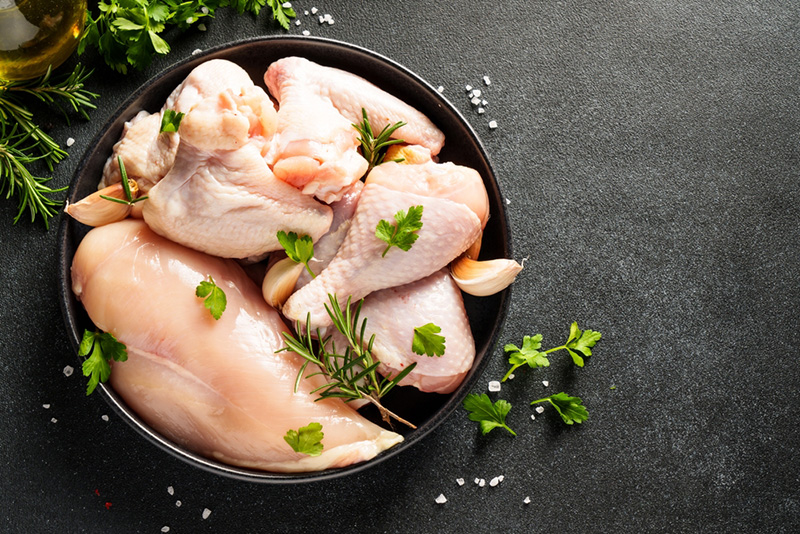เมนูน้ำตกไก่อบน้ำผึ้ง