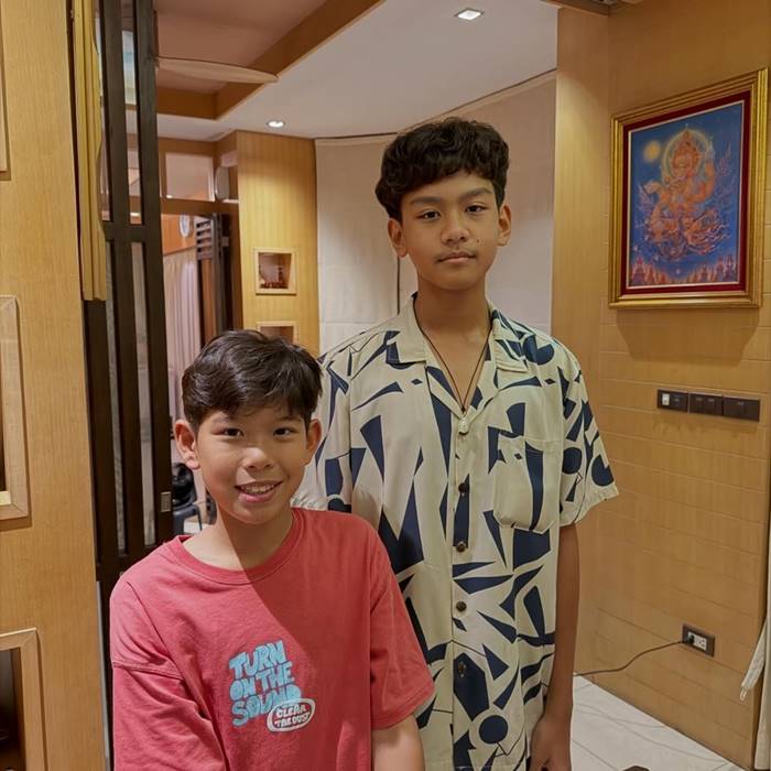น้องมาร์ค ลูกชายเมฆ วินัย