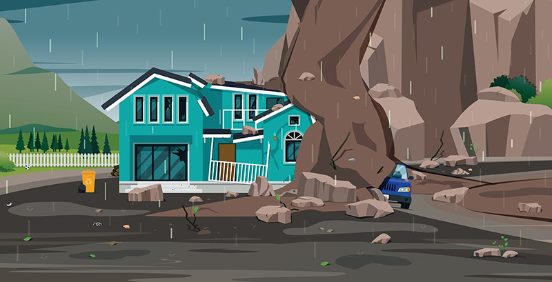 วิธีเอาตัวรอดจากดินถล่ม