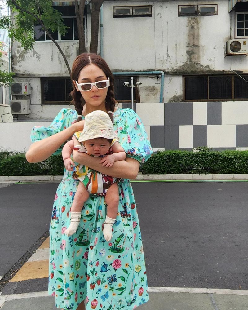 น้องแอบิเกล ลูกสาว ชมพู่ อารยา