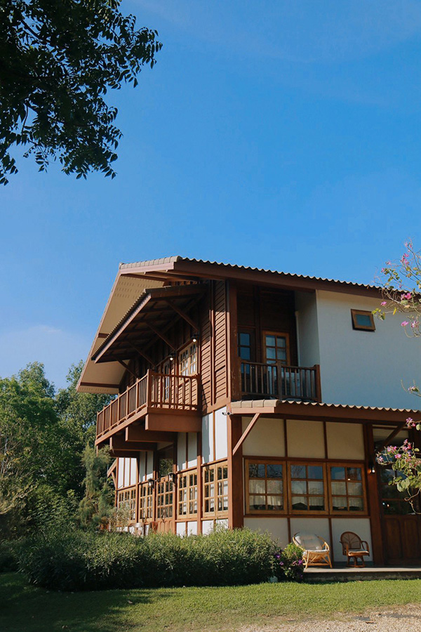 บ้านสวนกำไรสุข ร้านคาเฟ่ในสวน