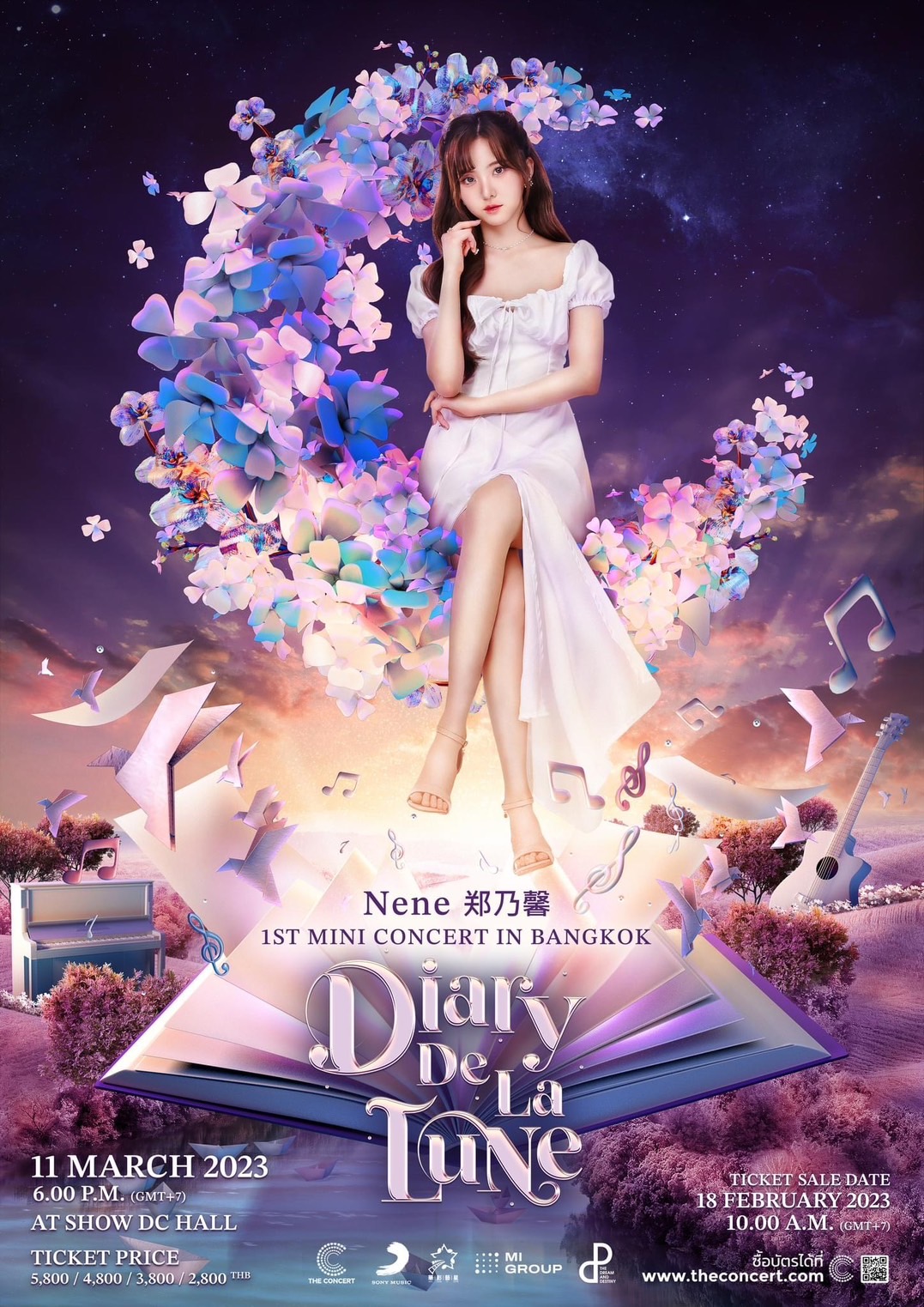 Nene 郑乃馨 1ST Mini Concert Diary De La Lune in Bangkok 2023