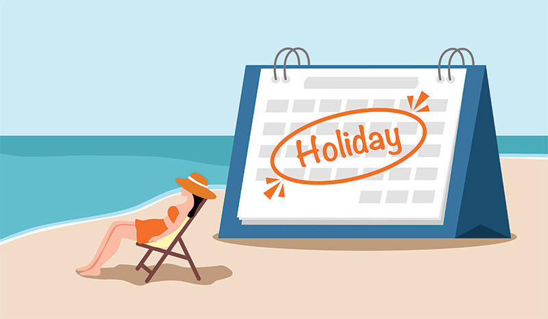 แคปชั่นวันหยุด