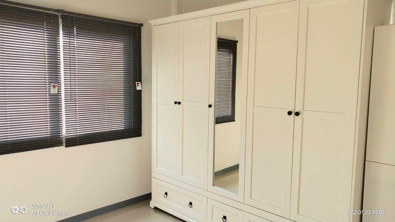 บ้านเดี่ยวชั้นเดียว 2 ห้องนอน 1 ห้องน้ำ 